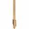 Ekena Millwork Eugene Smooth Timber Gable Bracket, Western Red Cedar, 84"W x 17"H x 1 1/2"D x 3 1/2"F, 5/12 Pitch GBW084X17X0204EUG00SWR - alternate 2